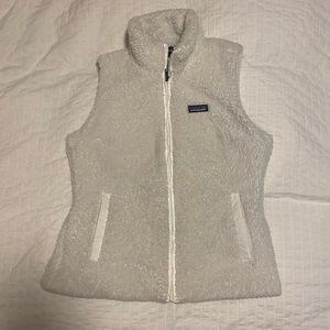White Patagonia vest